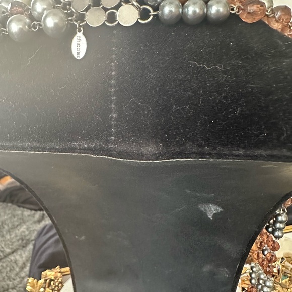 Chico's Multi-Layered Faux Pearl Necklace 36" Anniversary Gift - Picture 5 of 6